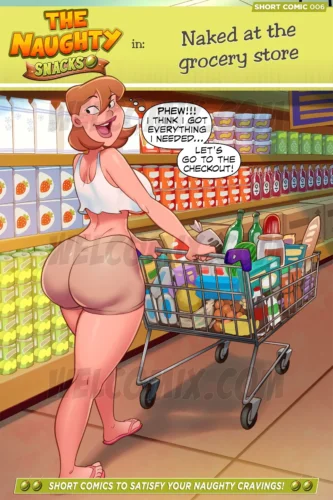 The Naughty Snacks 6 – Naked at The Grocery Store