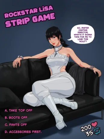 [Godlem] Rockstar Lisa Strip Game (Fortnite)