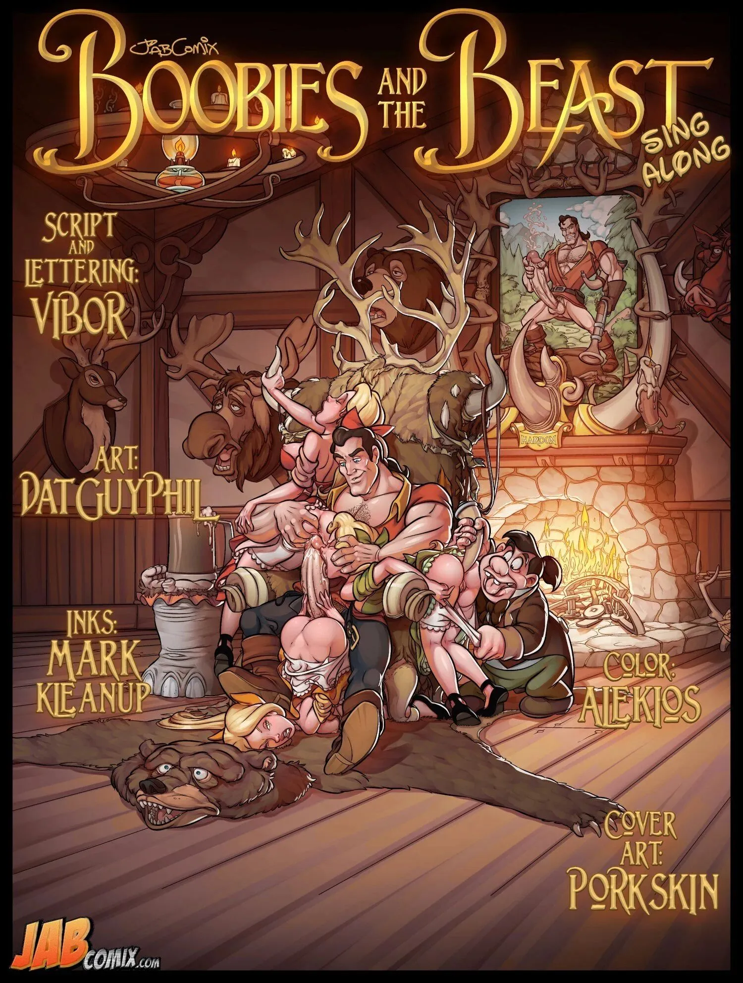 Boobies And The Beast – Beauty And The Beast [JABComix]