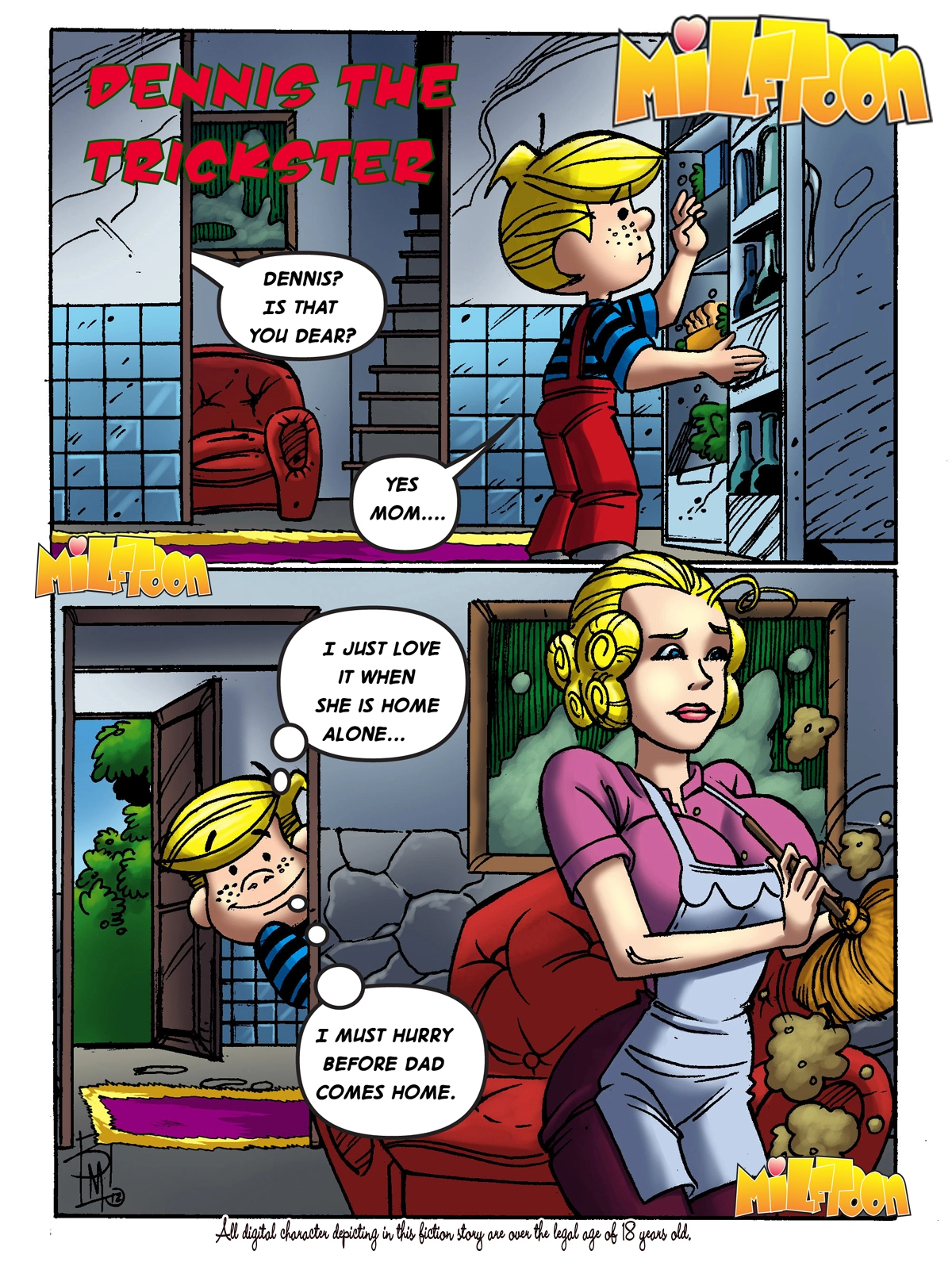 Dennis The Trickster  – Dennis the Menace [MILFToon]