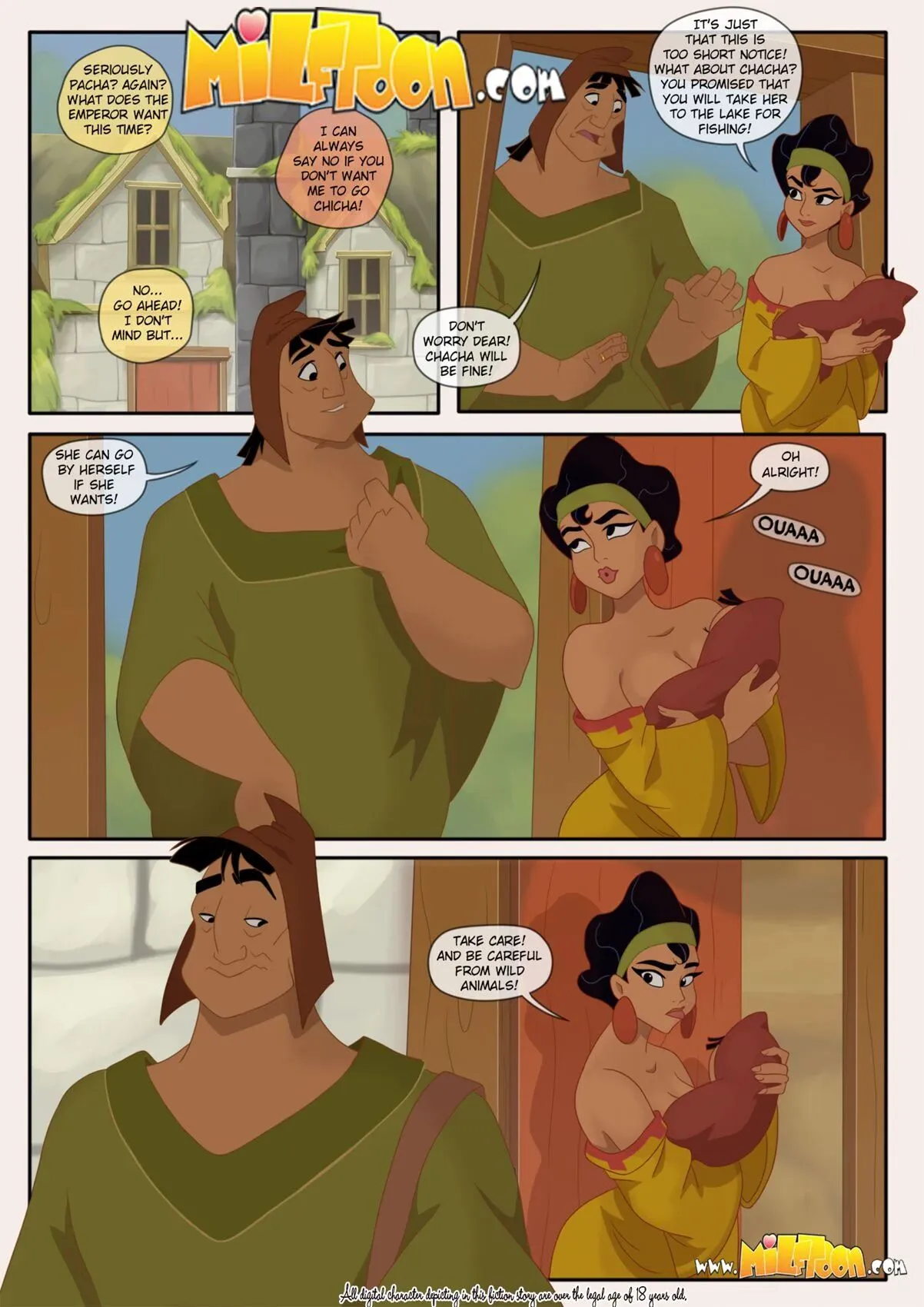Milfs New Groove  – The Emperor’s New Groove [MILFToon]