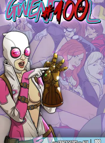 Gwenpool #100 (Spider-Man) [Tracy Scops] Cartoon
