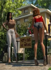 Tab109 – The Yard Sale 3D porn comics