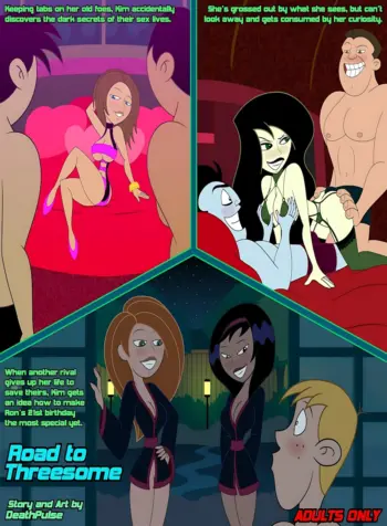 Road to Threesome - Kim possible [Deathpulse] cartoon porn comics