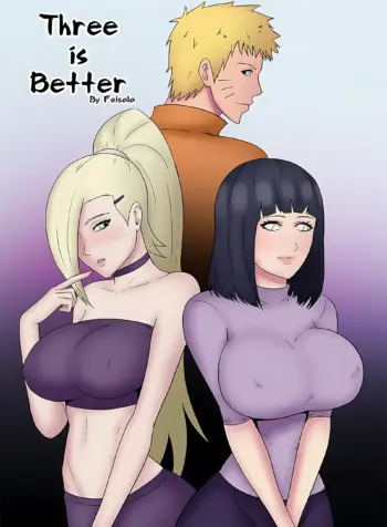 Naruto Three is Better [Felsala] hentai manga