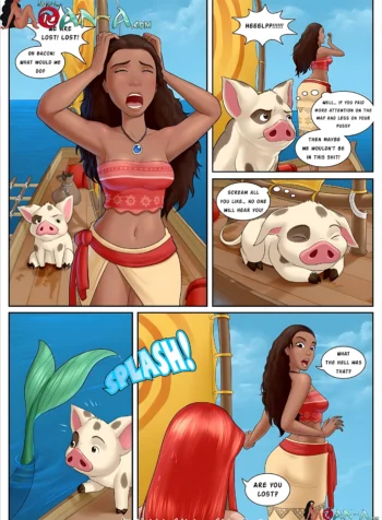 Moan Island [Moan-a] Cartoon comics