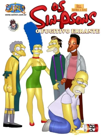 The Simpsons prostitution parody porn comic