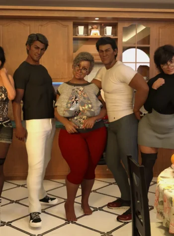 3D family incest porn comic.