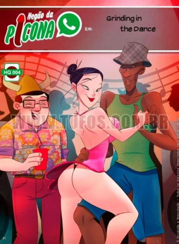 An interracial and cheating porn comic by WC | TF.