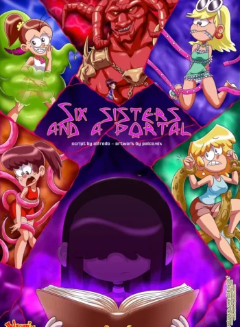 Six Sisters And A Portal (The Loud House) [Palcomix]