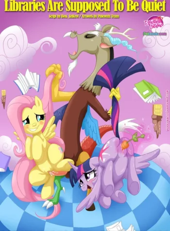Libraries Are Supposed To Be Quiet (My Little Pony – Friendship Is Magic) [PalComix]
