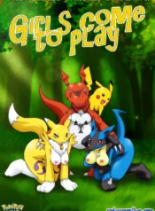 Girls Come To Play (Pokemon , Digimon) [Palcomix]