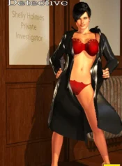 Busty Detective [BlackonWhite3D]
