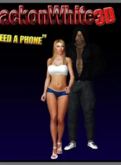 I Need A Phone [BlackonWhite3D]